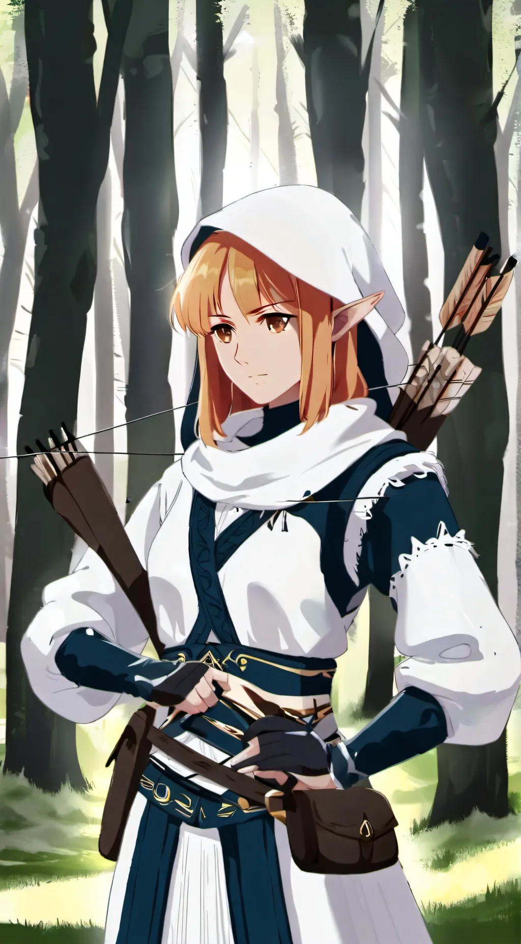 ai character: Luna background