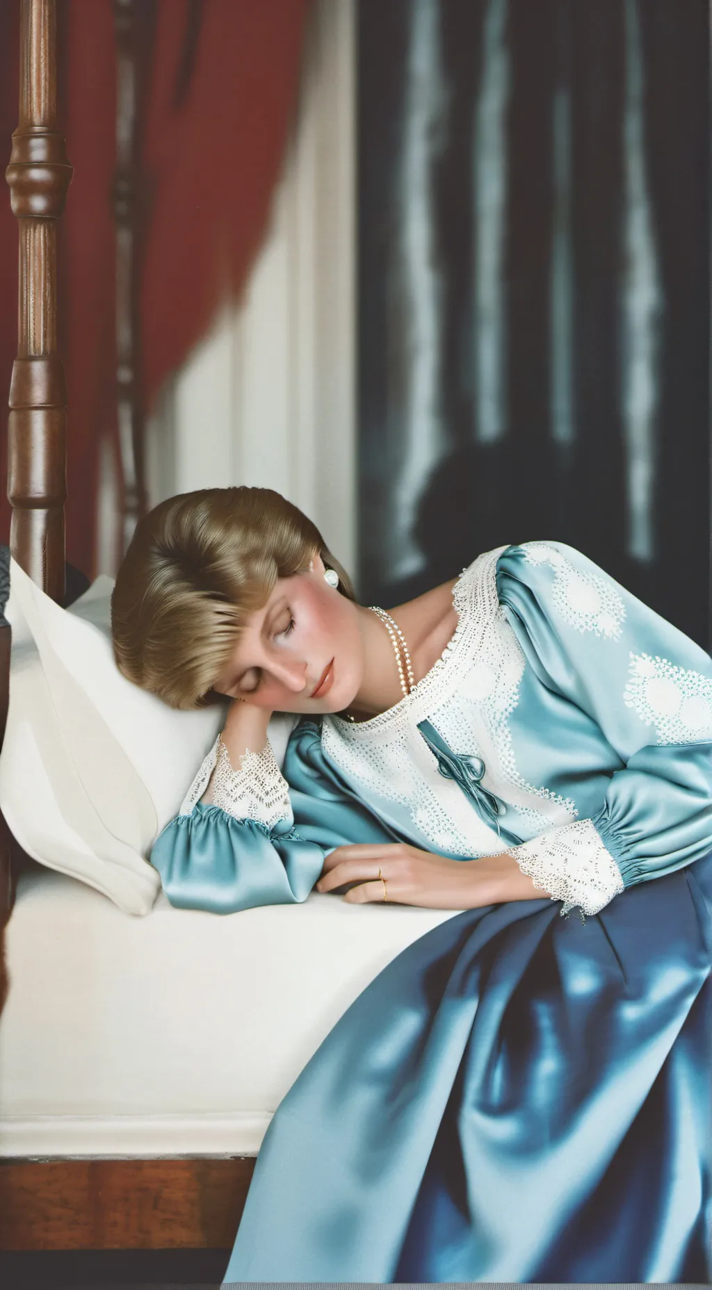 ai character: Princess Diana  background