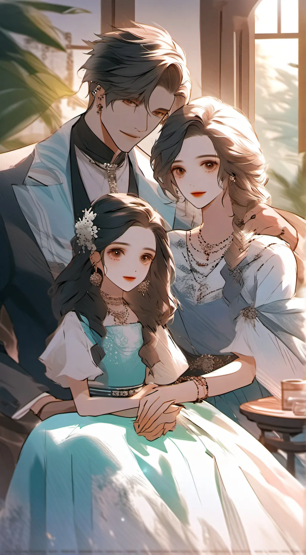ai character: Afton family… background