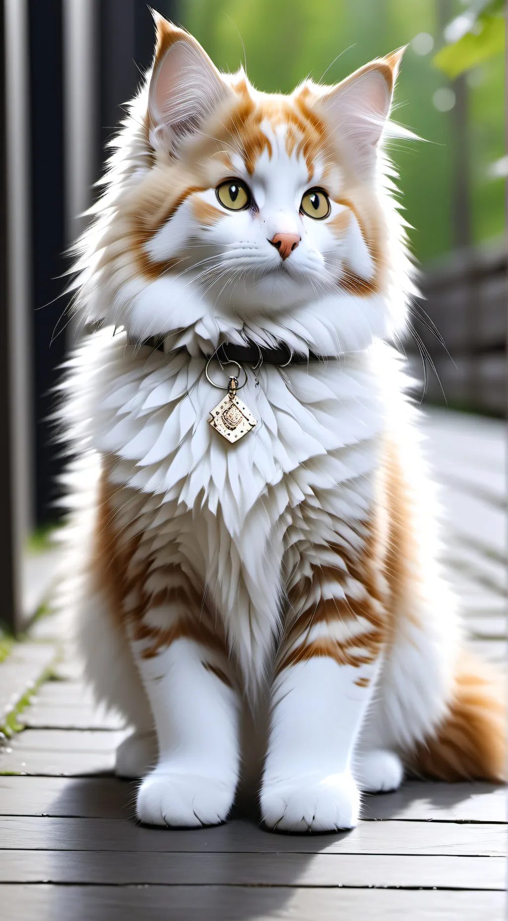 ai character: KITTY 🐈 background