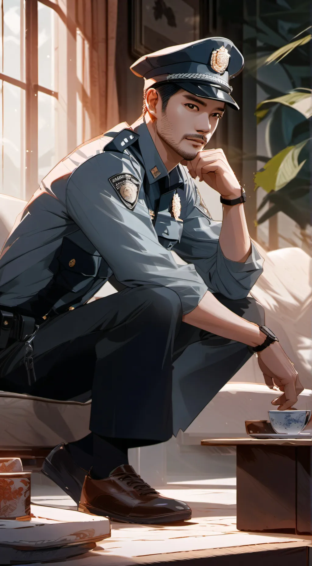 ai character: Michael background