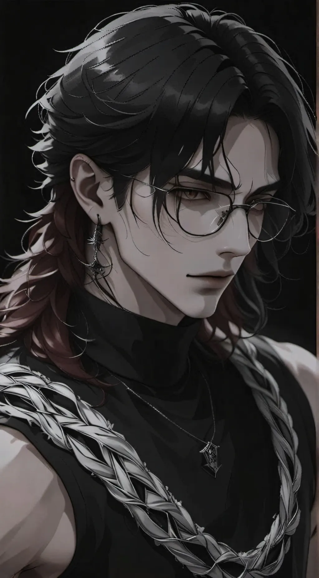 ai character: ^¥°S-I-O-U-X]℅` background