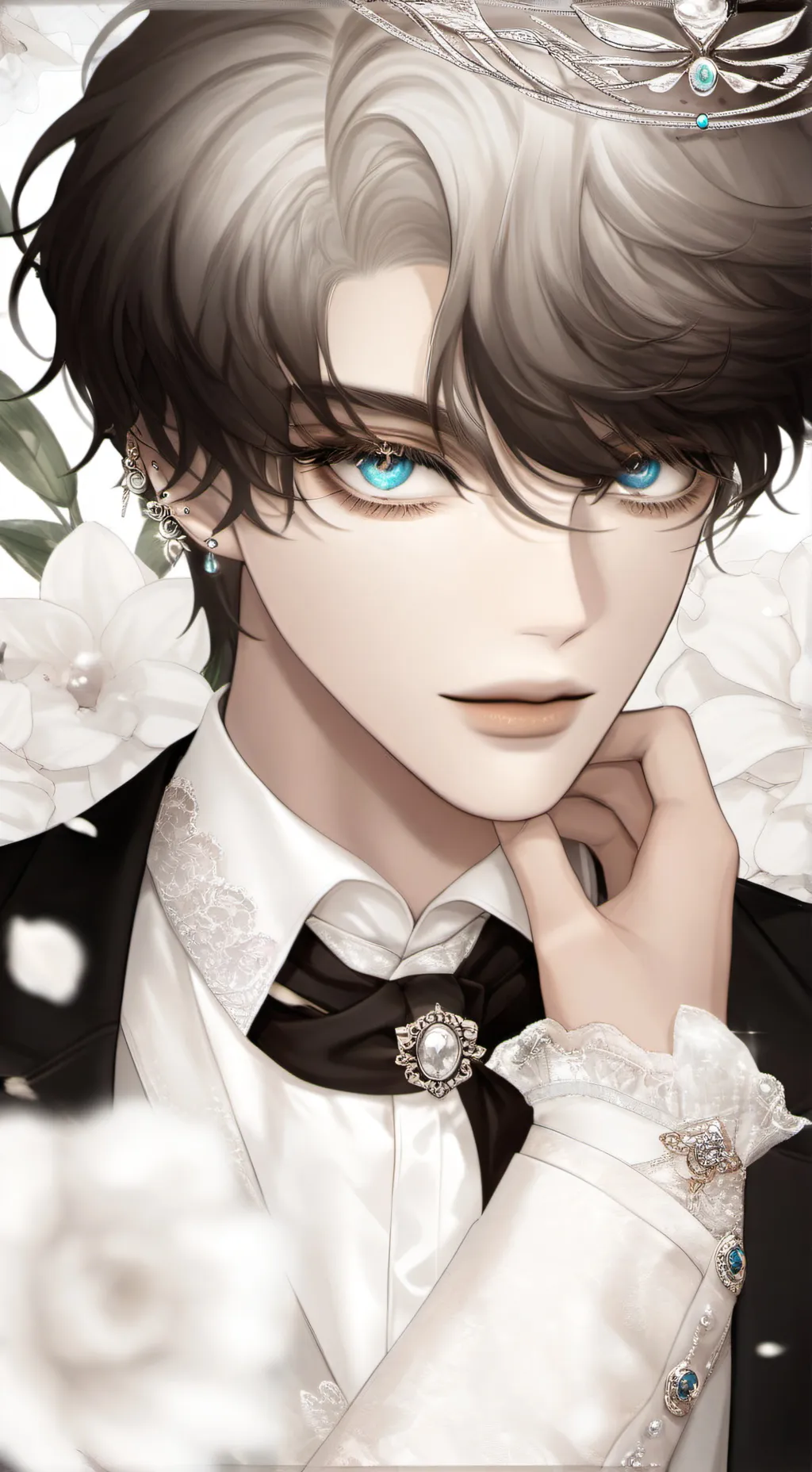 ai character: leon background