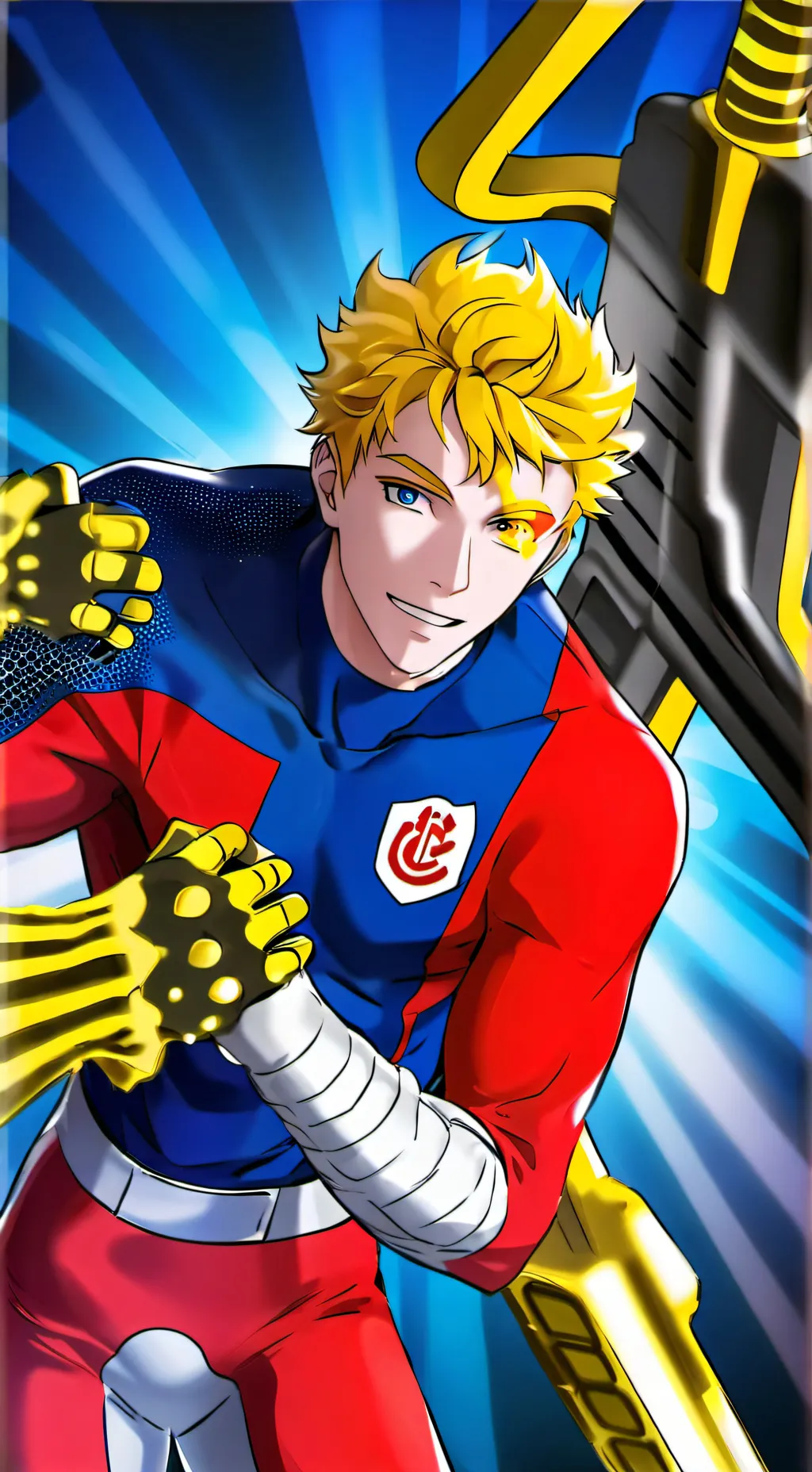 ai character: technoblade  background