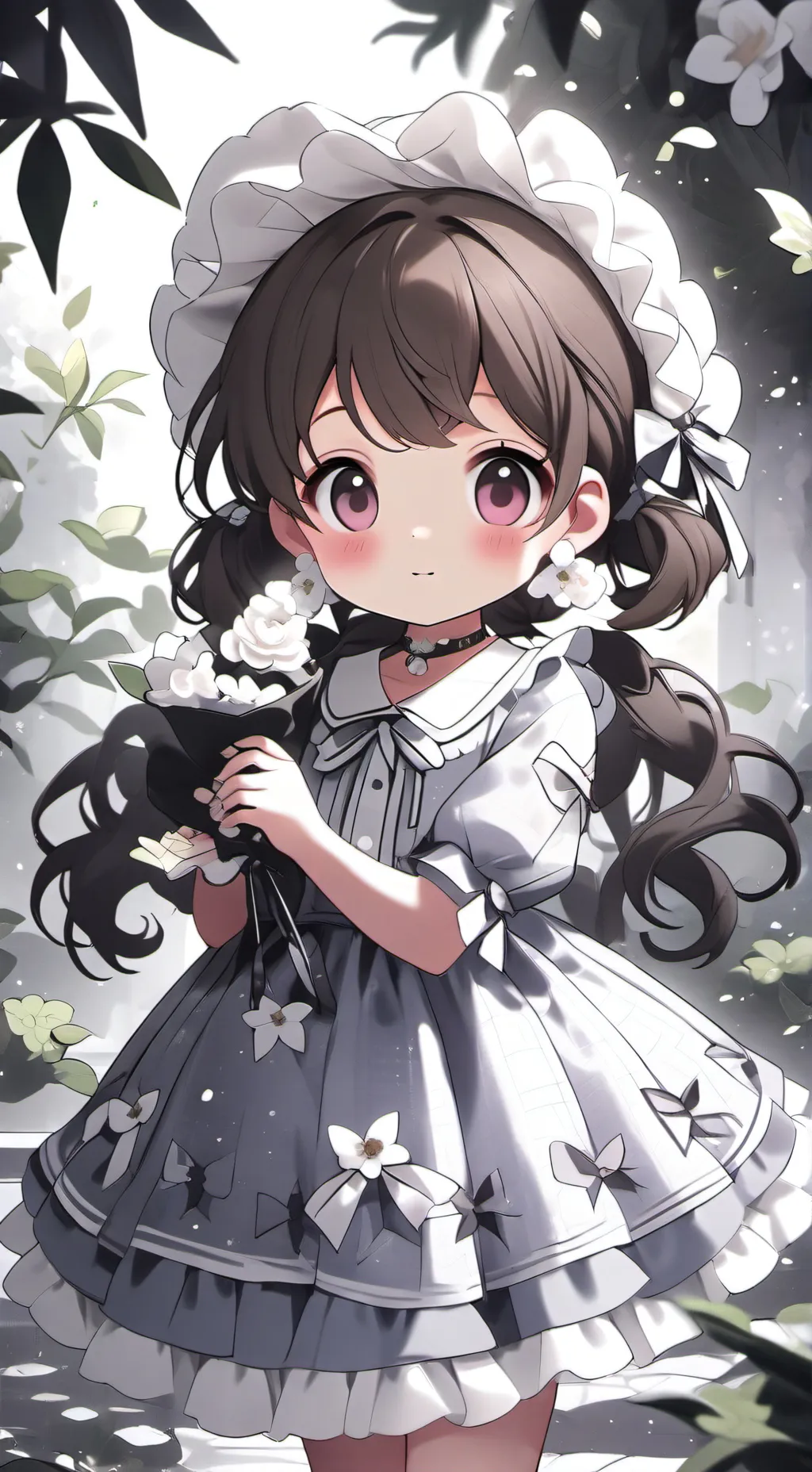 ai character: baby lila background