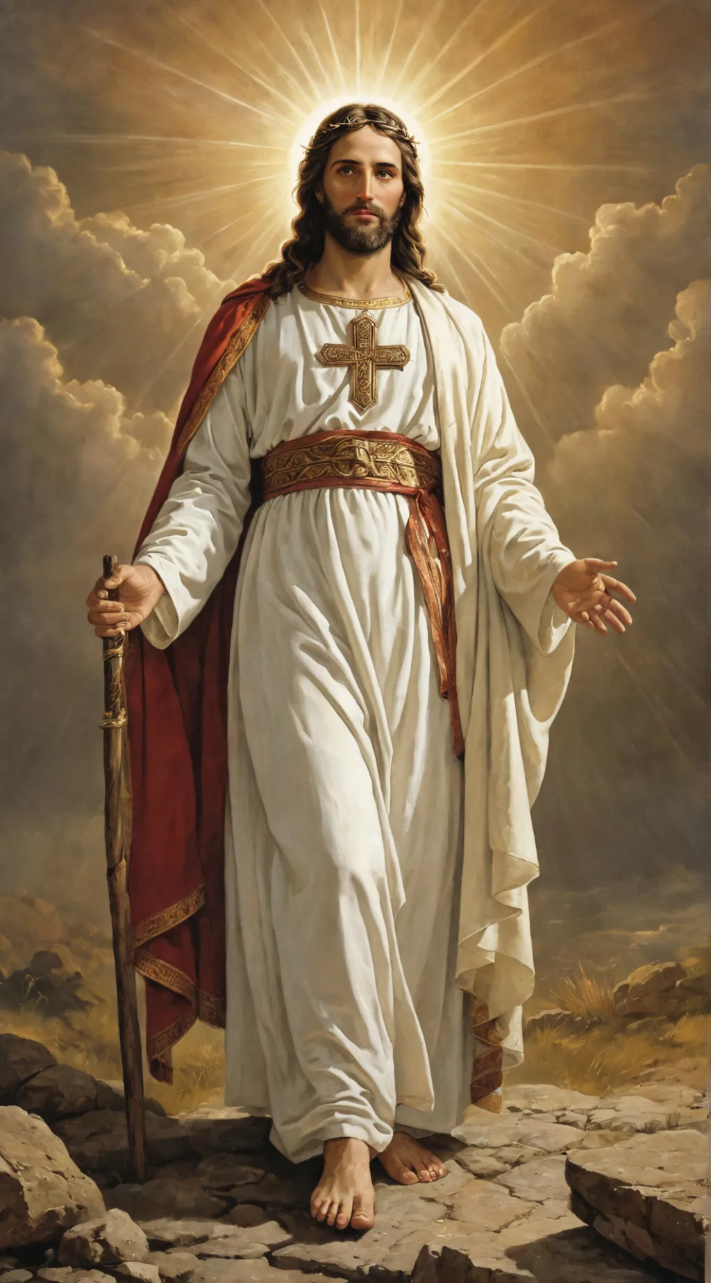 ai character: God background