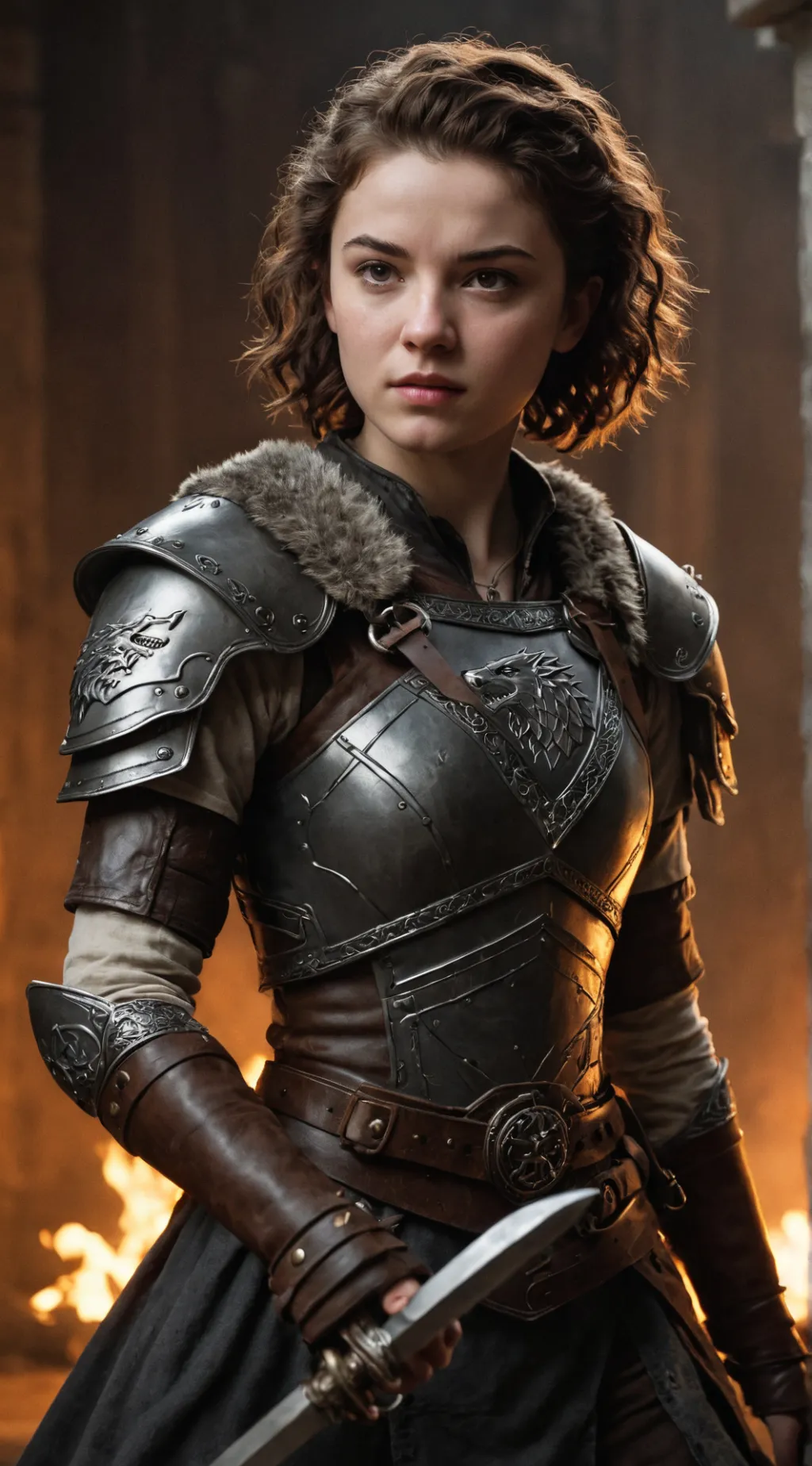 ai character: Arya Stark background