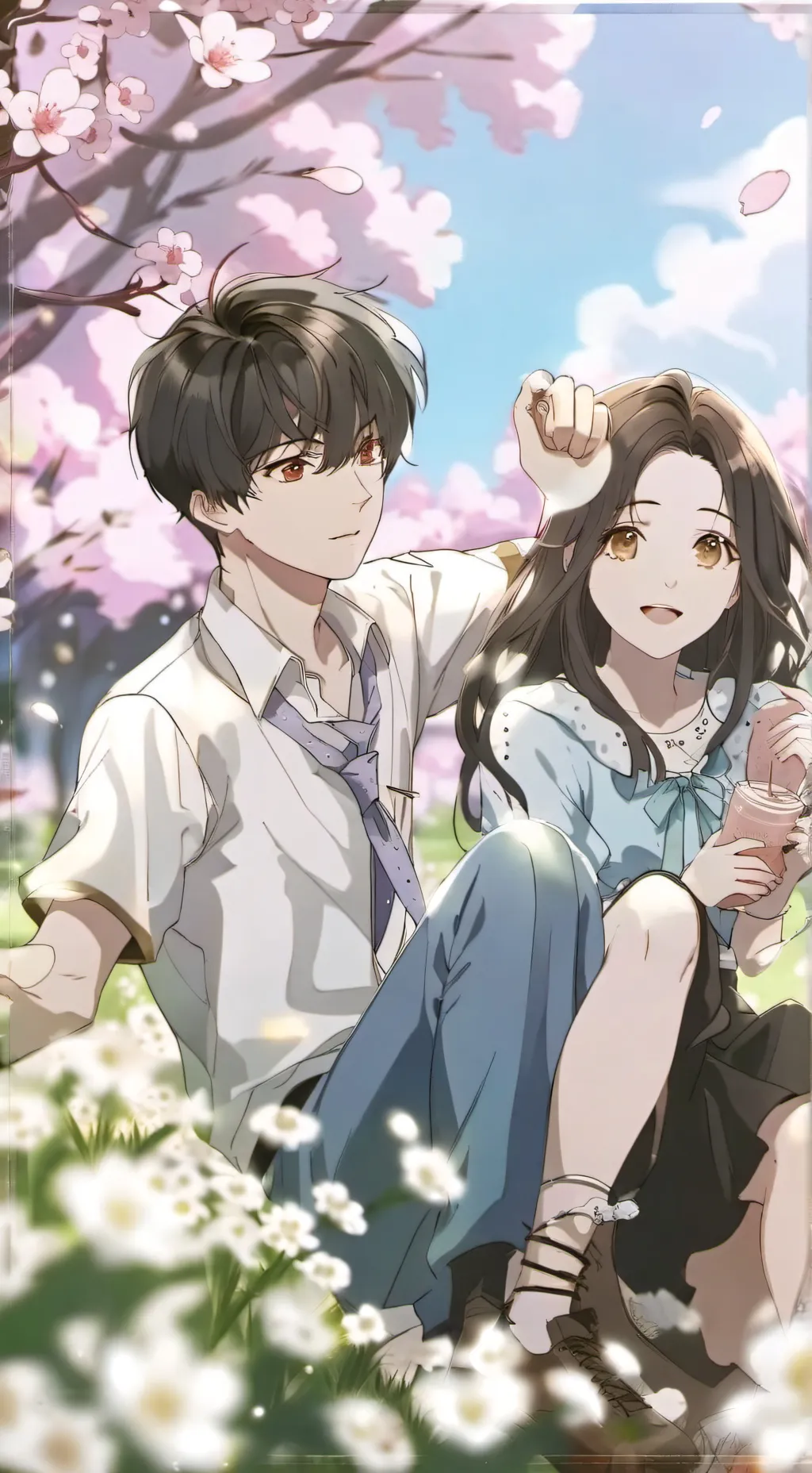 ai character: Joshua and amelia background