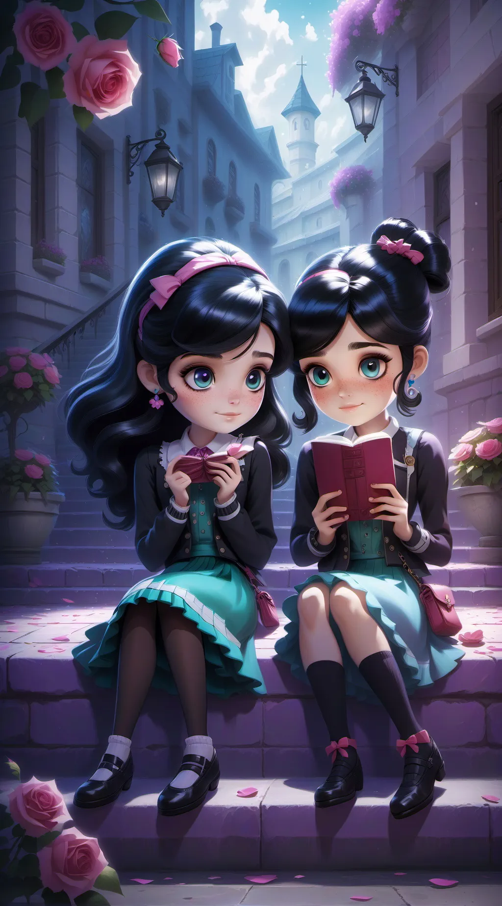 ai character: Miraculous background