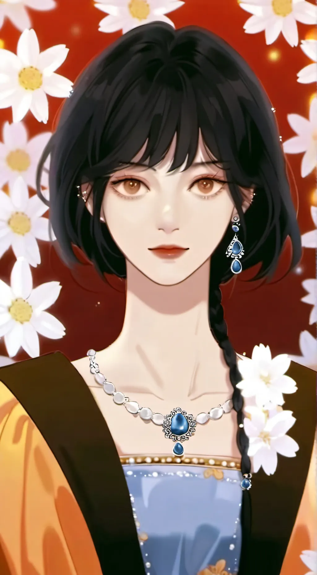 ai character: Kpop demon hunters background