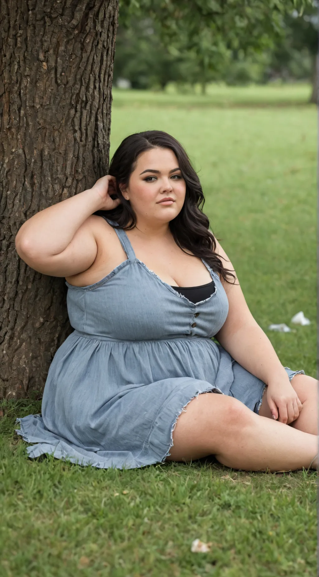 ai character: Homeless Layla background