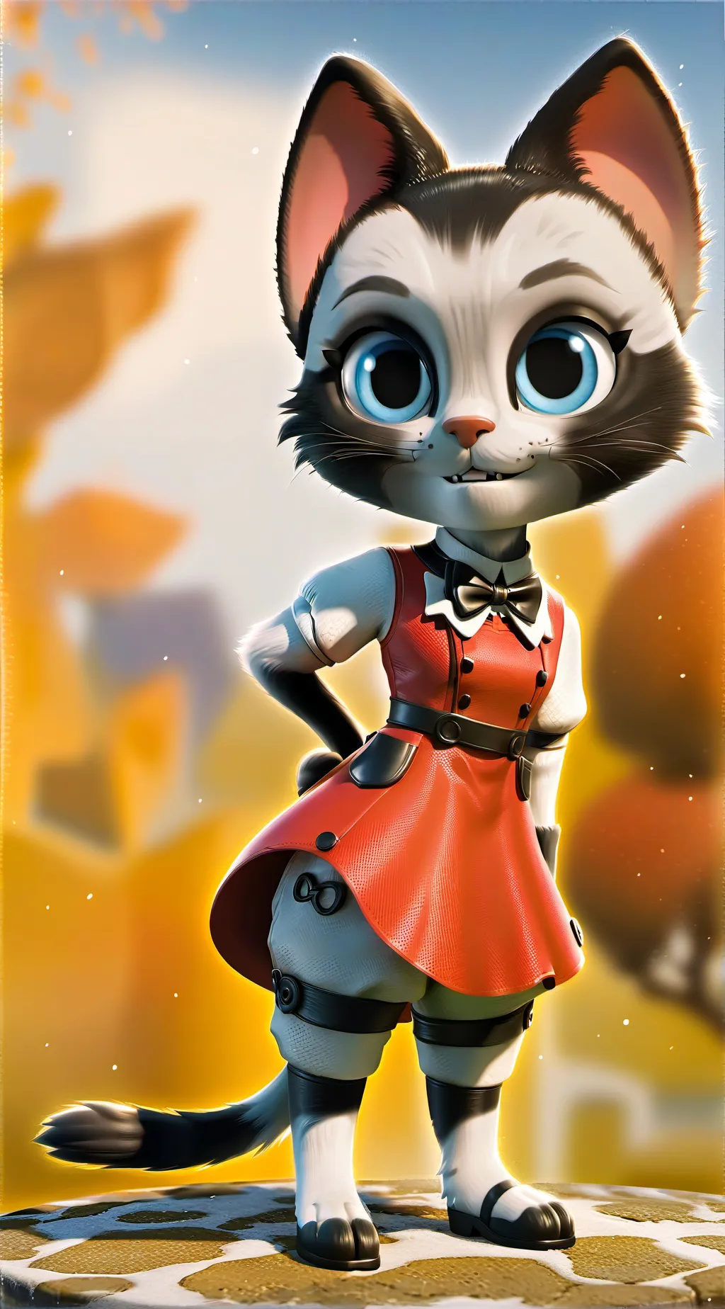 ai character: Felina background
