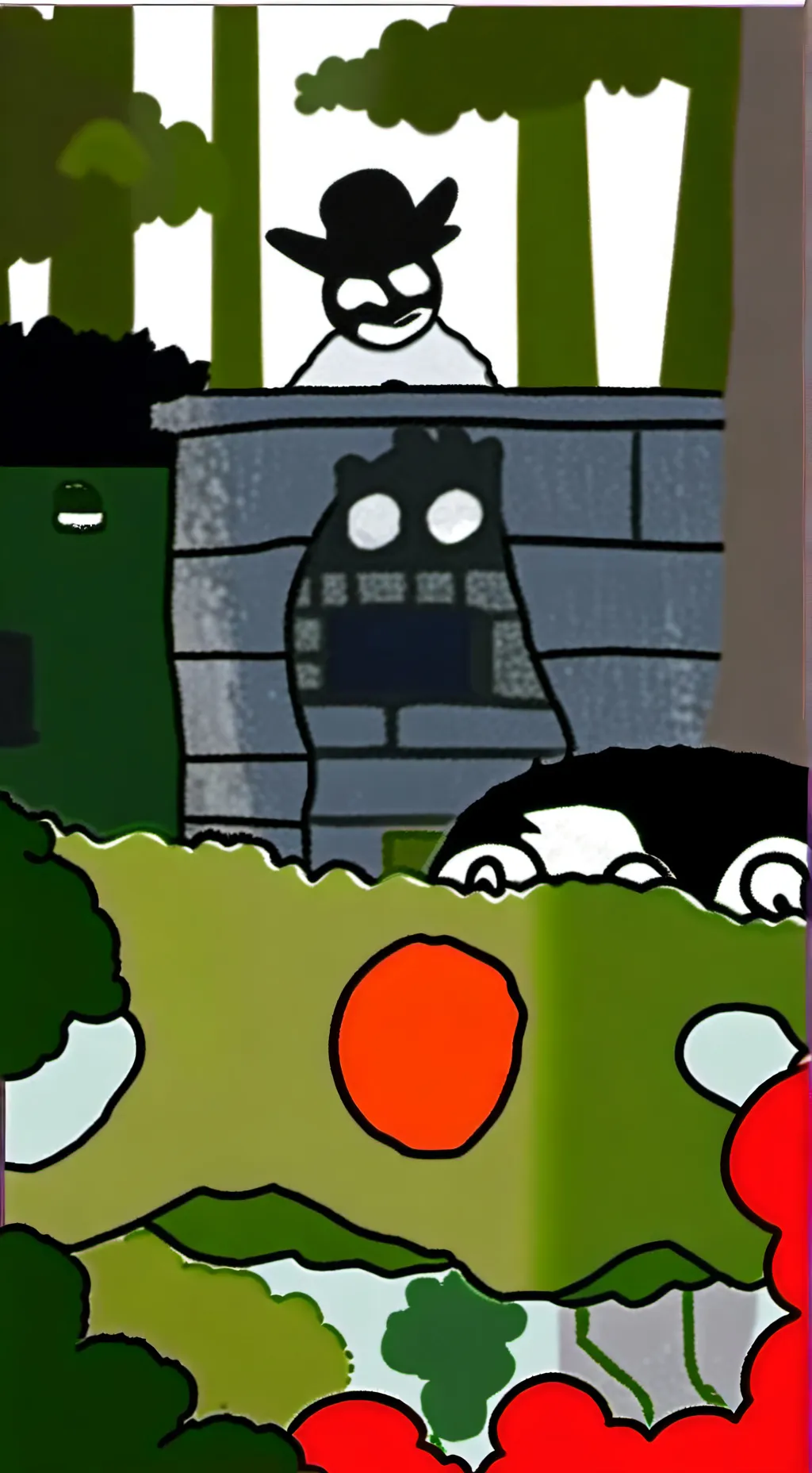 ai character: 3deez background