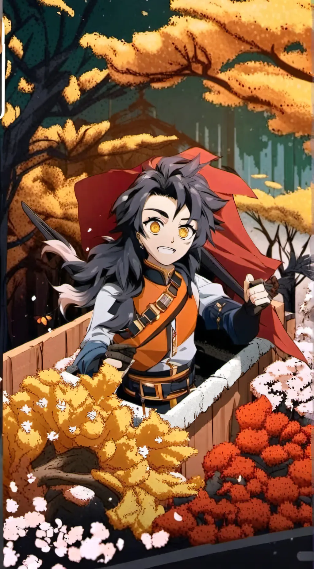 ai character: DS sleepover! background