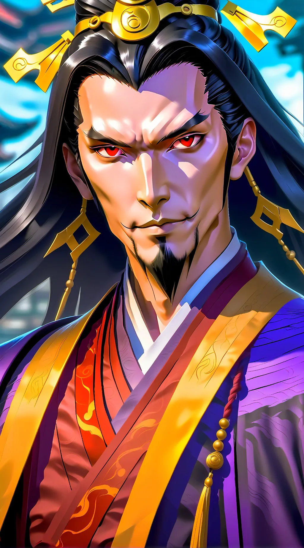 ai character: Sukuna background