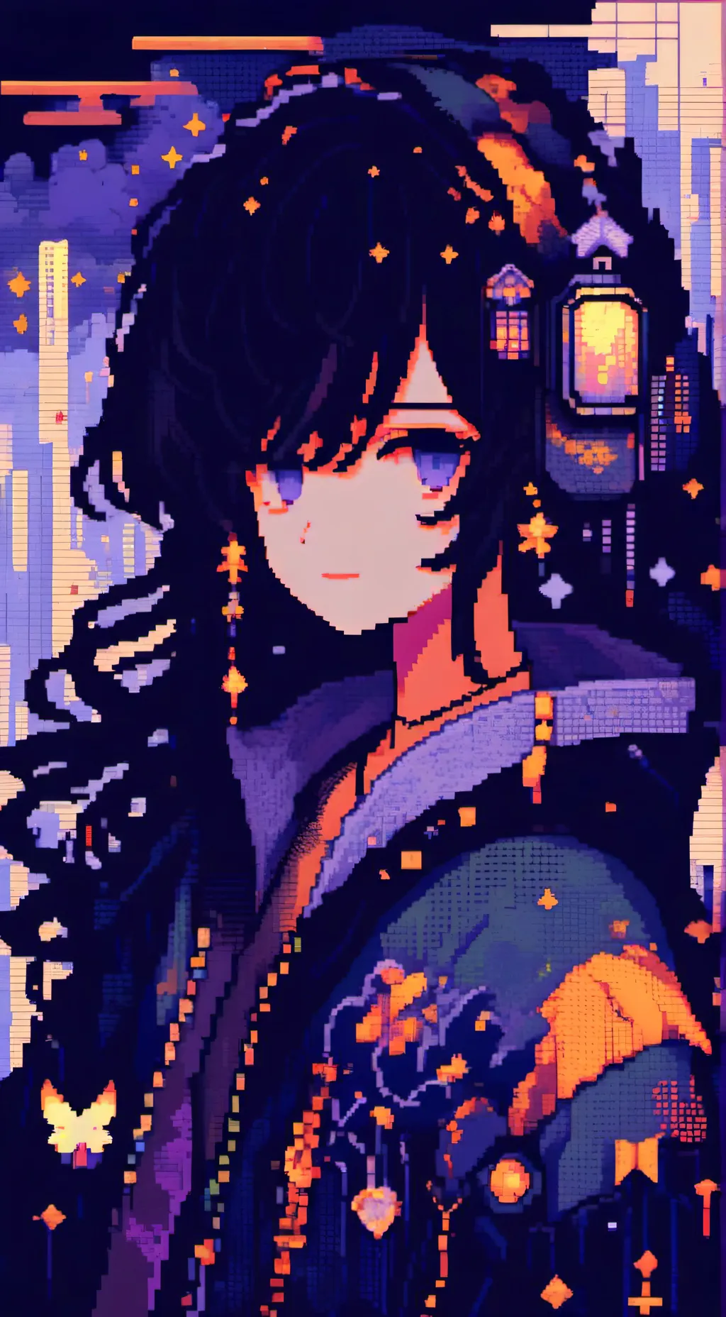 ai character: Dandys world color background