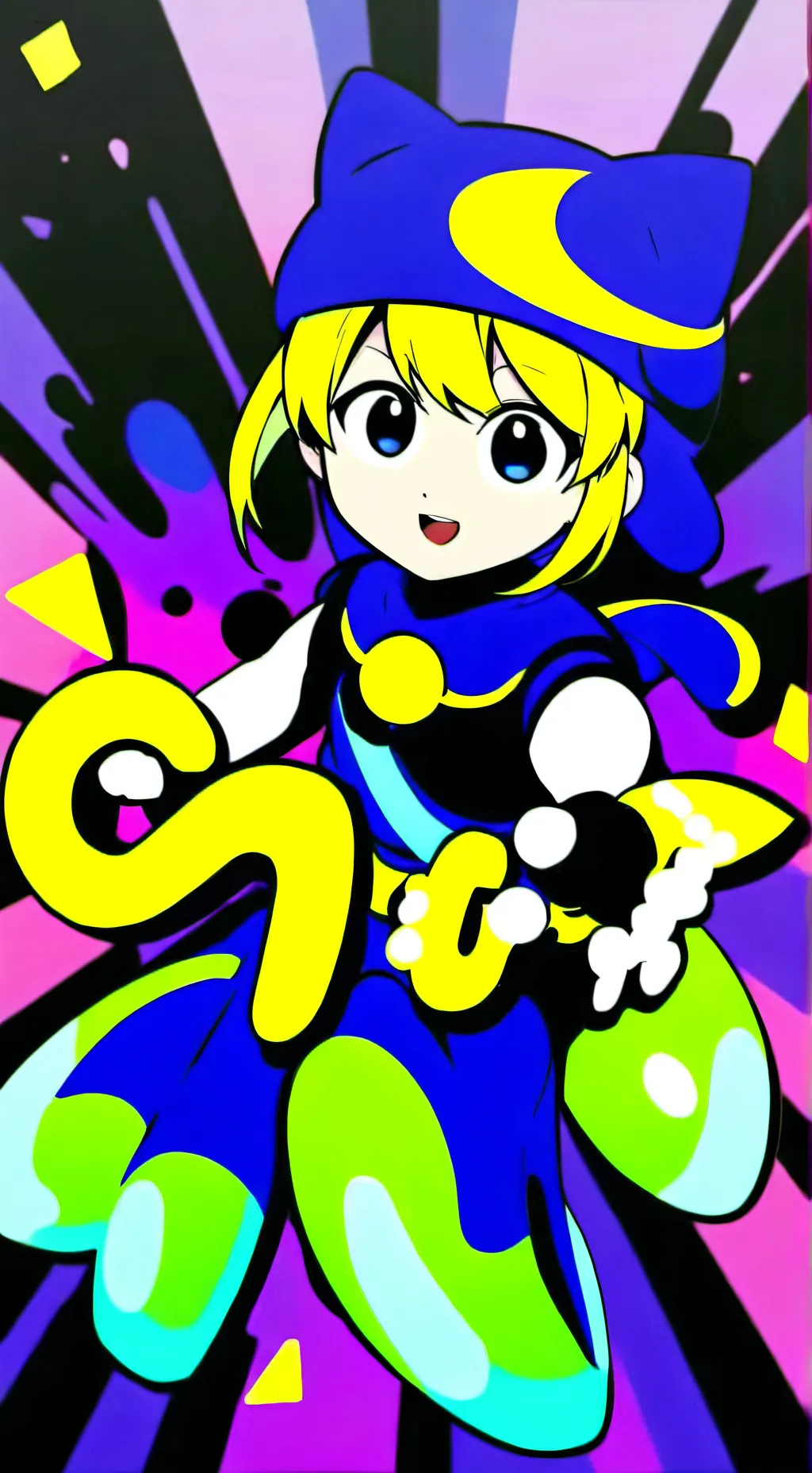ai character: Max Girl  background