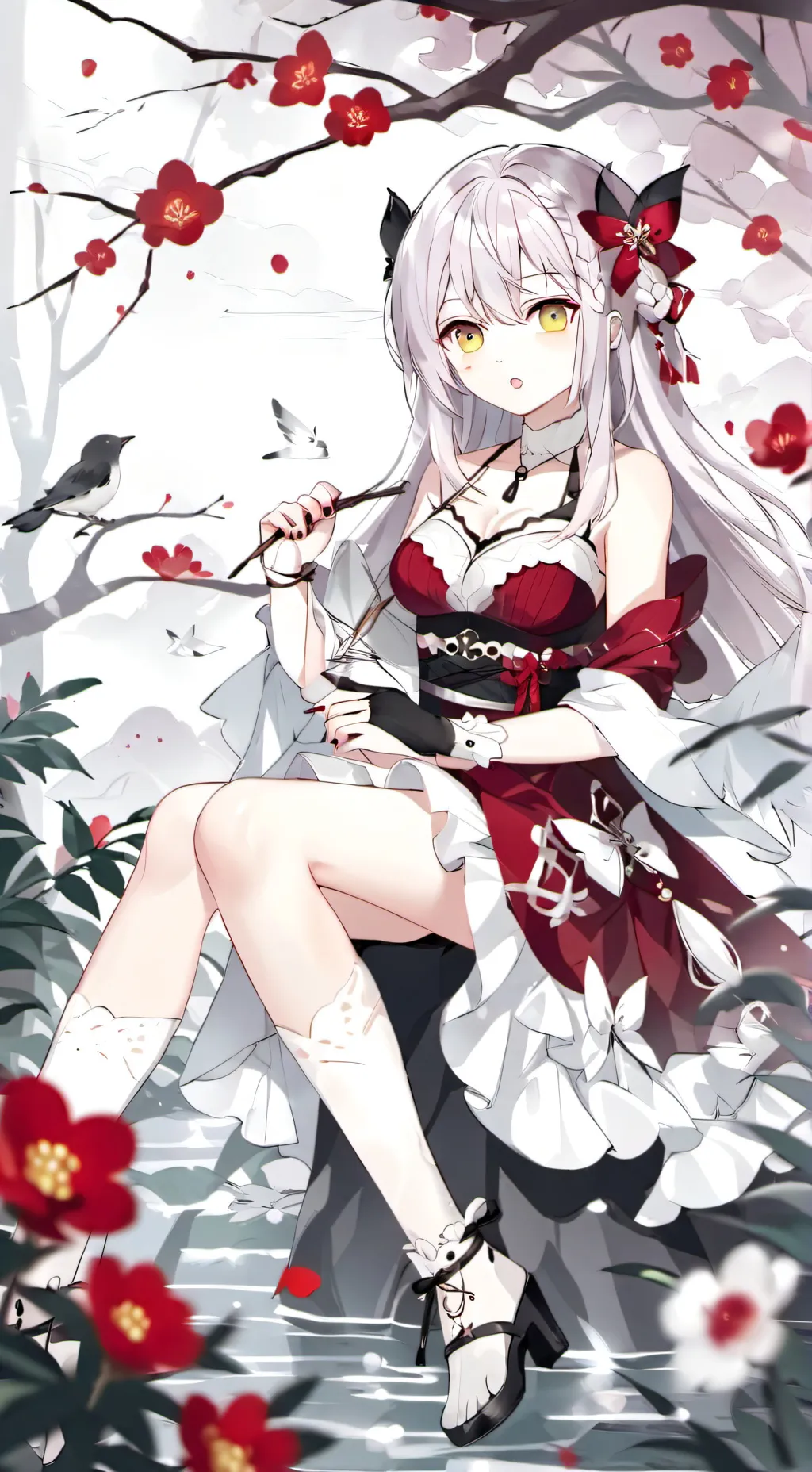ai character: alysa milary background