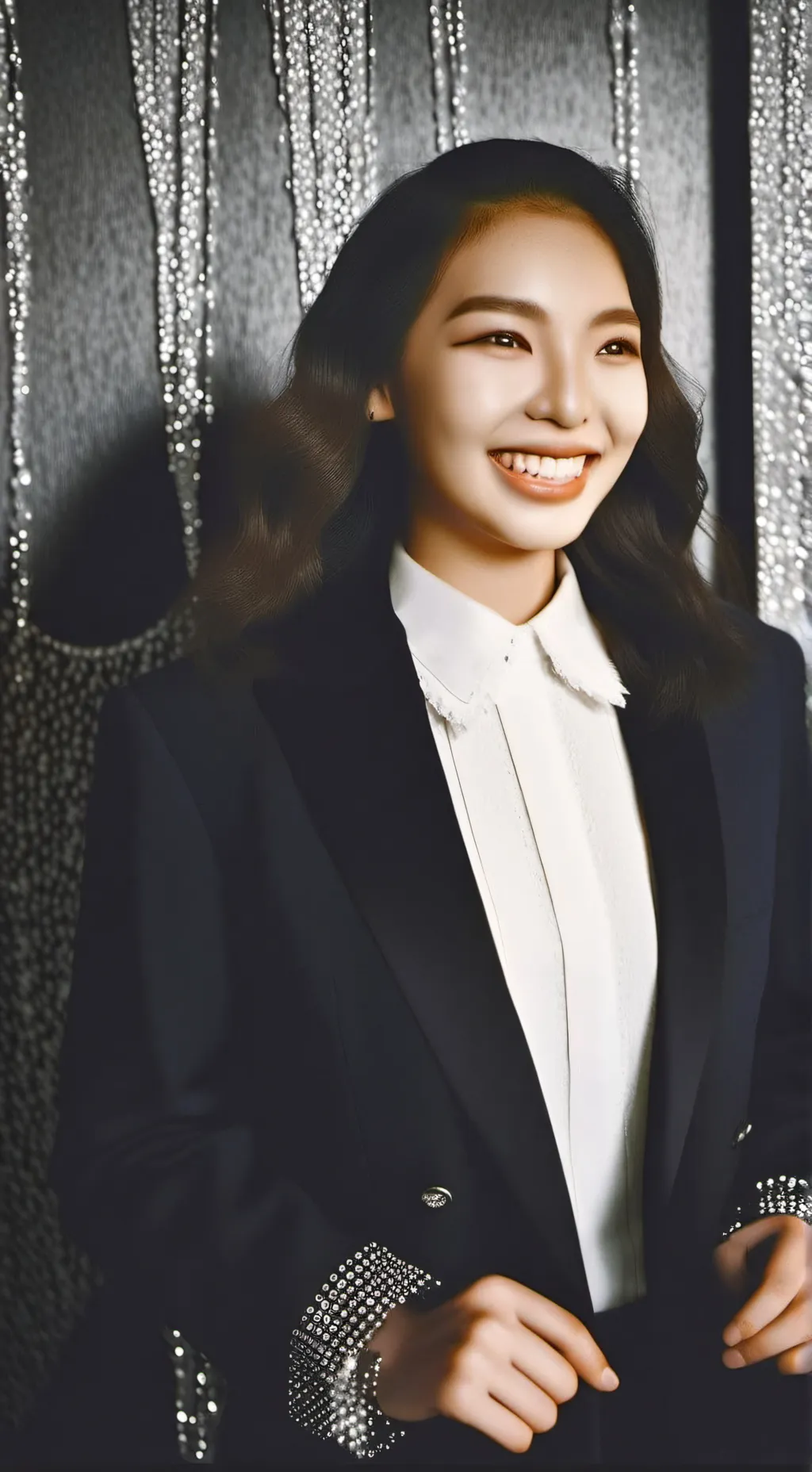 ai character: Jennie Kim  background