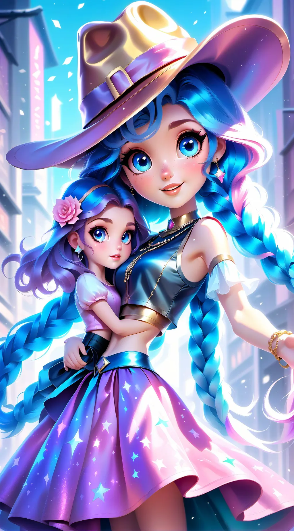 ai character: Ellie  bellaton background