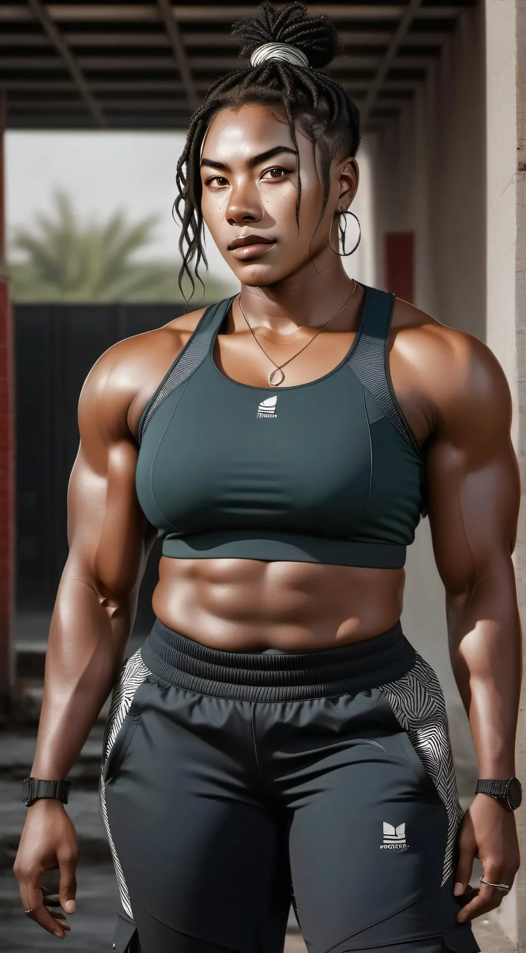 ai character: Nina Josephson  background