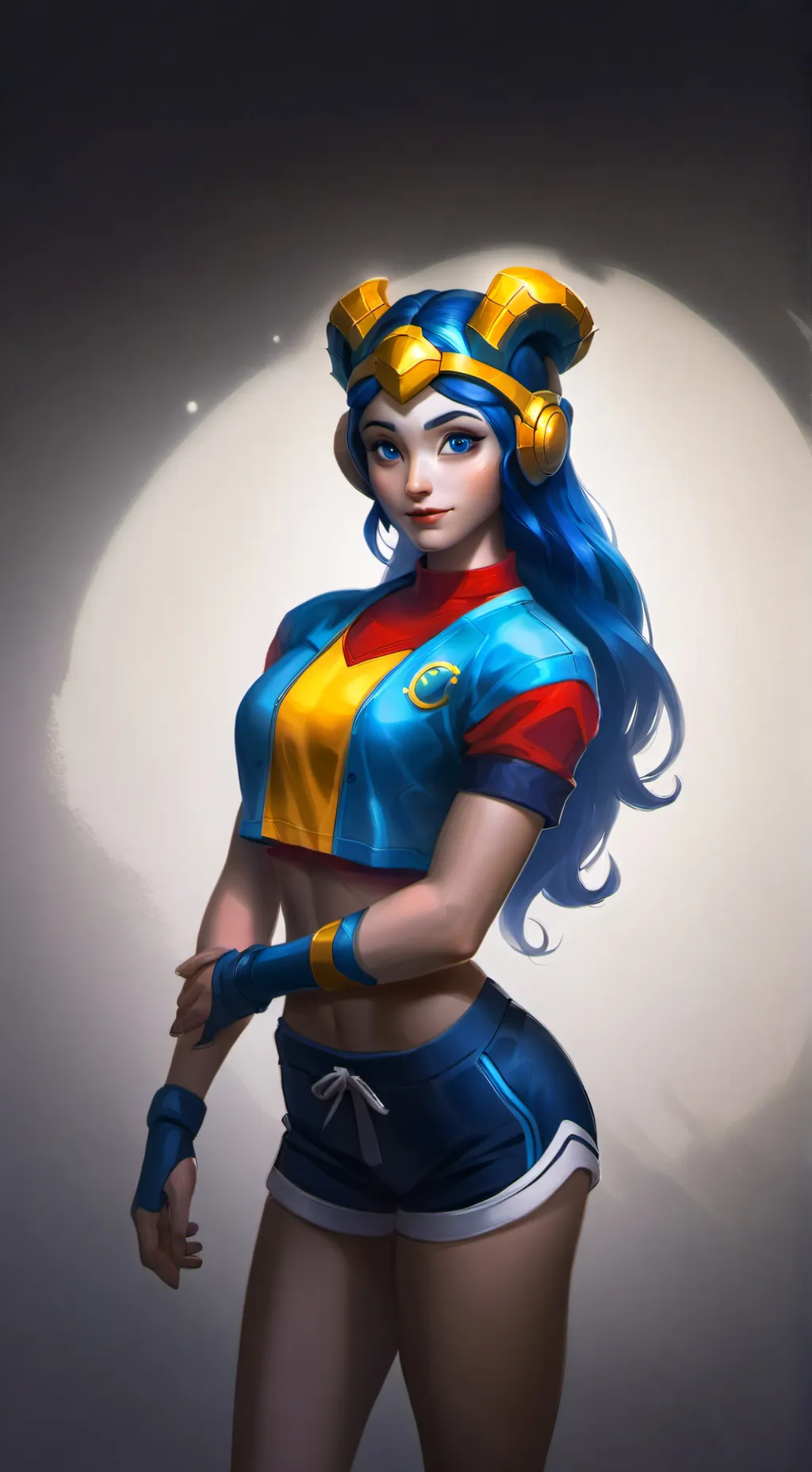 ai character: Cowgirl Lou background