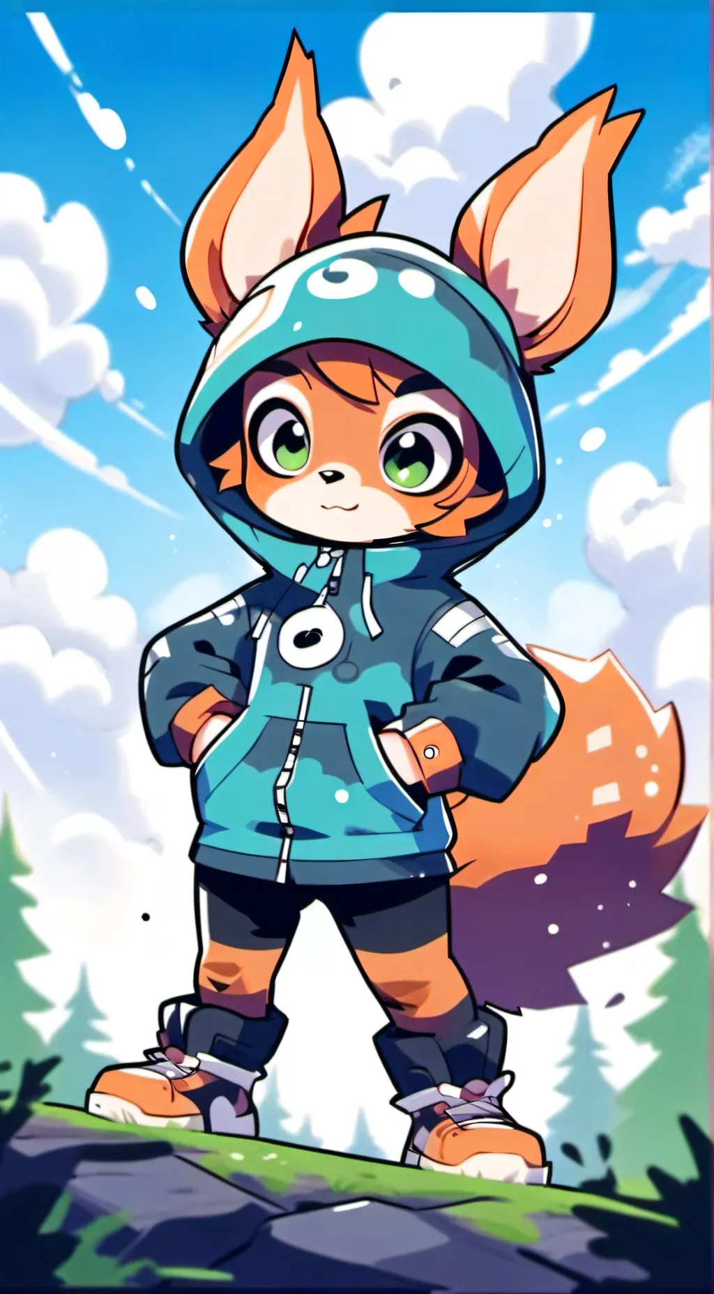 ai character: Lila background