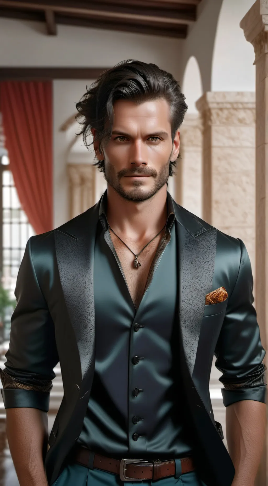 ai character: Sam background