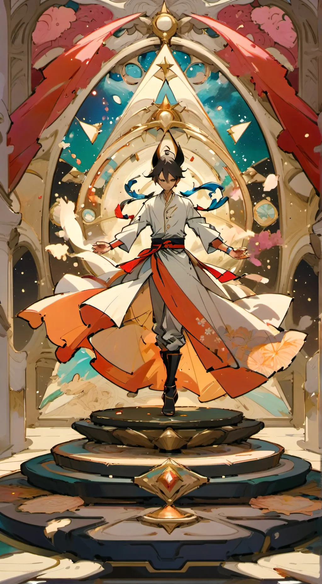 ai character: DW infection. Idk? background