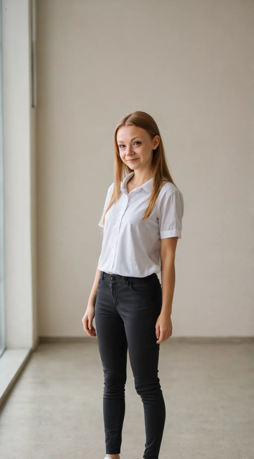 ai character: Lena, Russian girl background