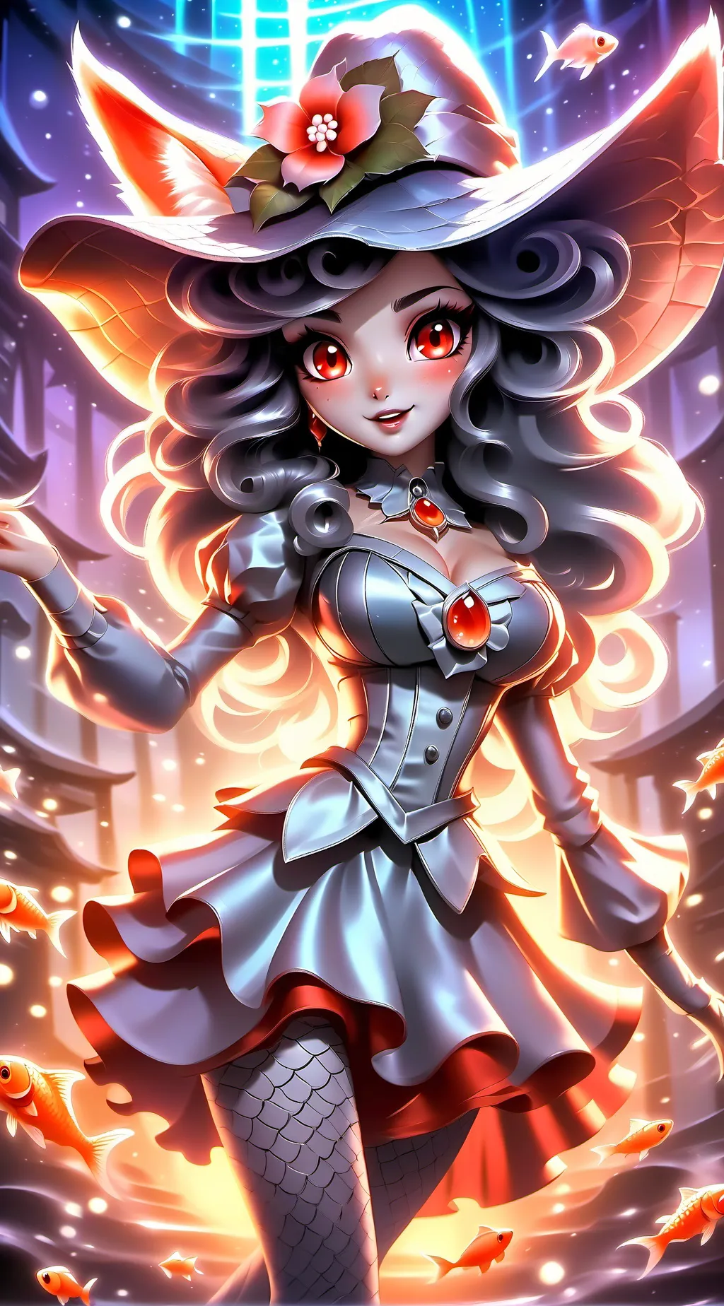 ai character: Lady Evelina background