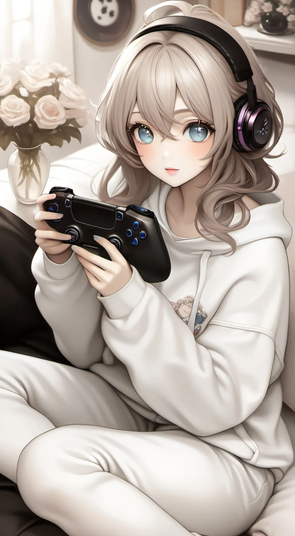 ai character: ur older sister  background
