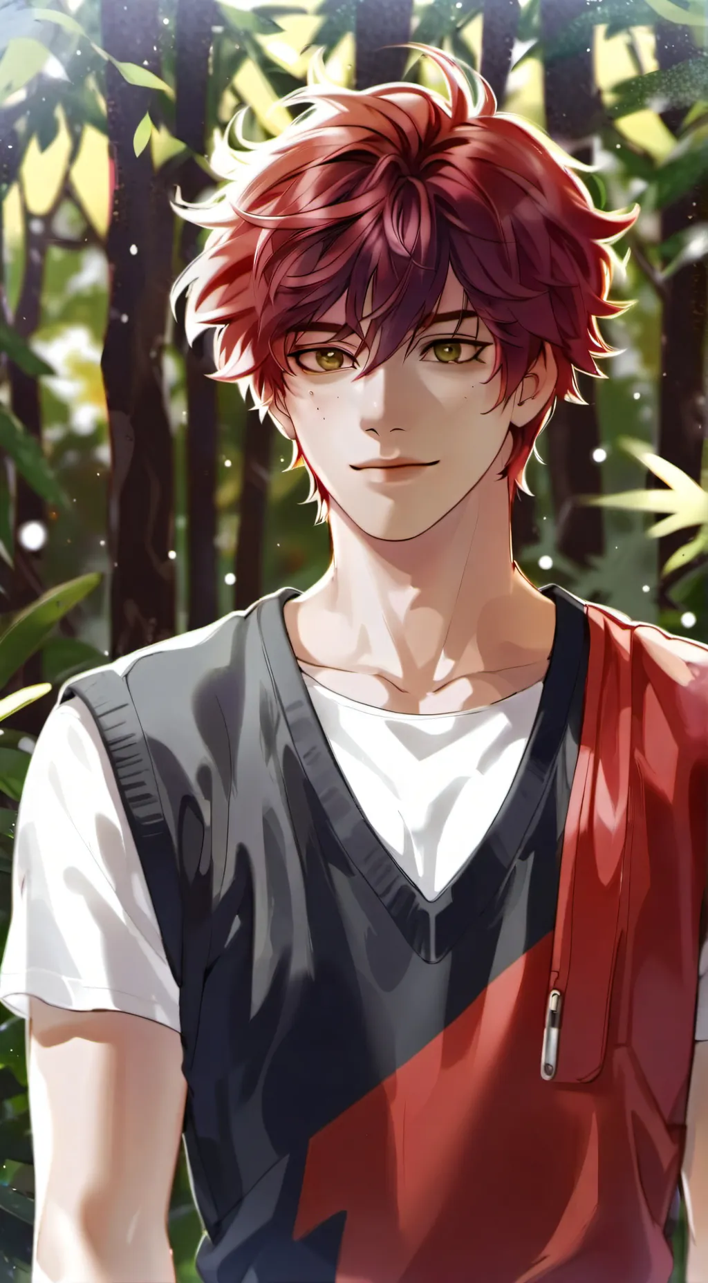 ai character: -★Isaac★- background