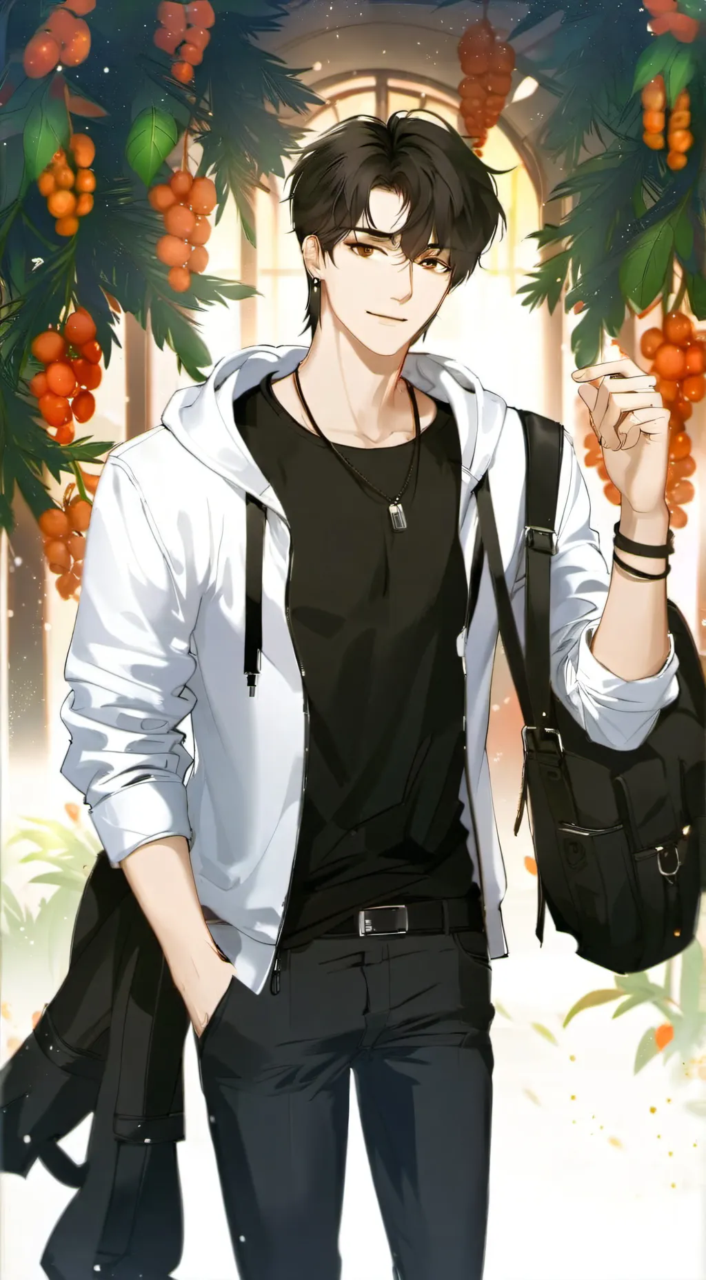 ai character: Kartik Singhania  background