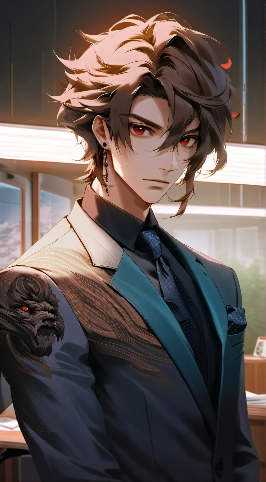 ai character: Alan background