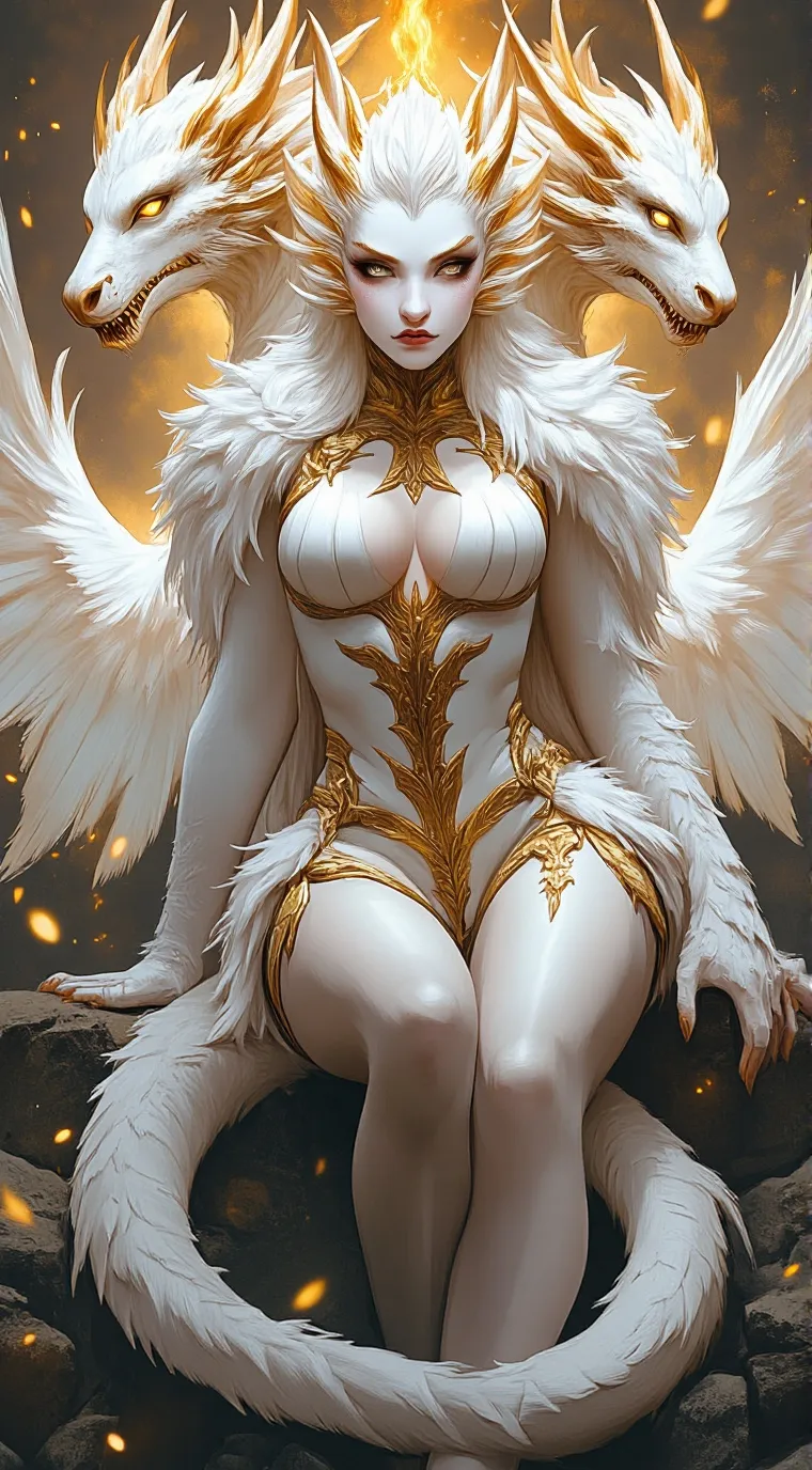 ai character: White Wayf background