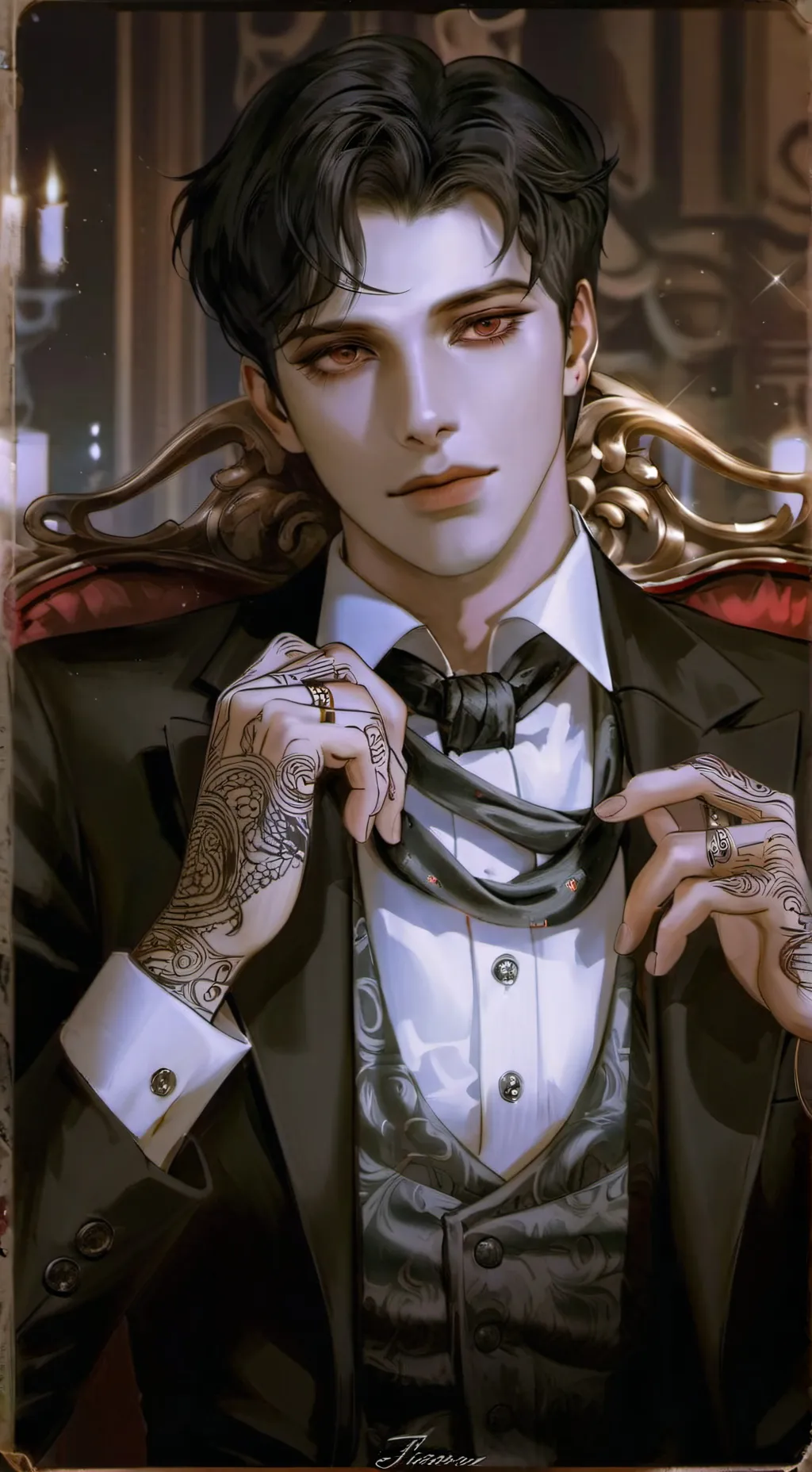 ai character: Marco background