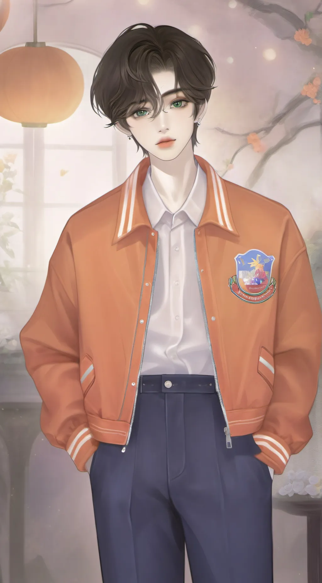 ai character: CB(country balls) background