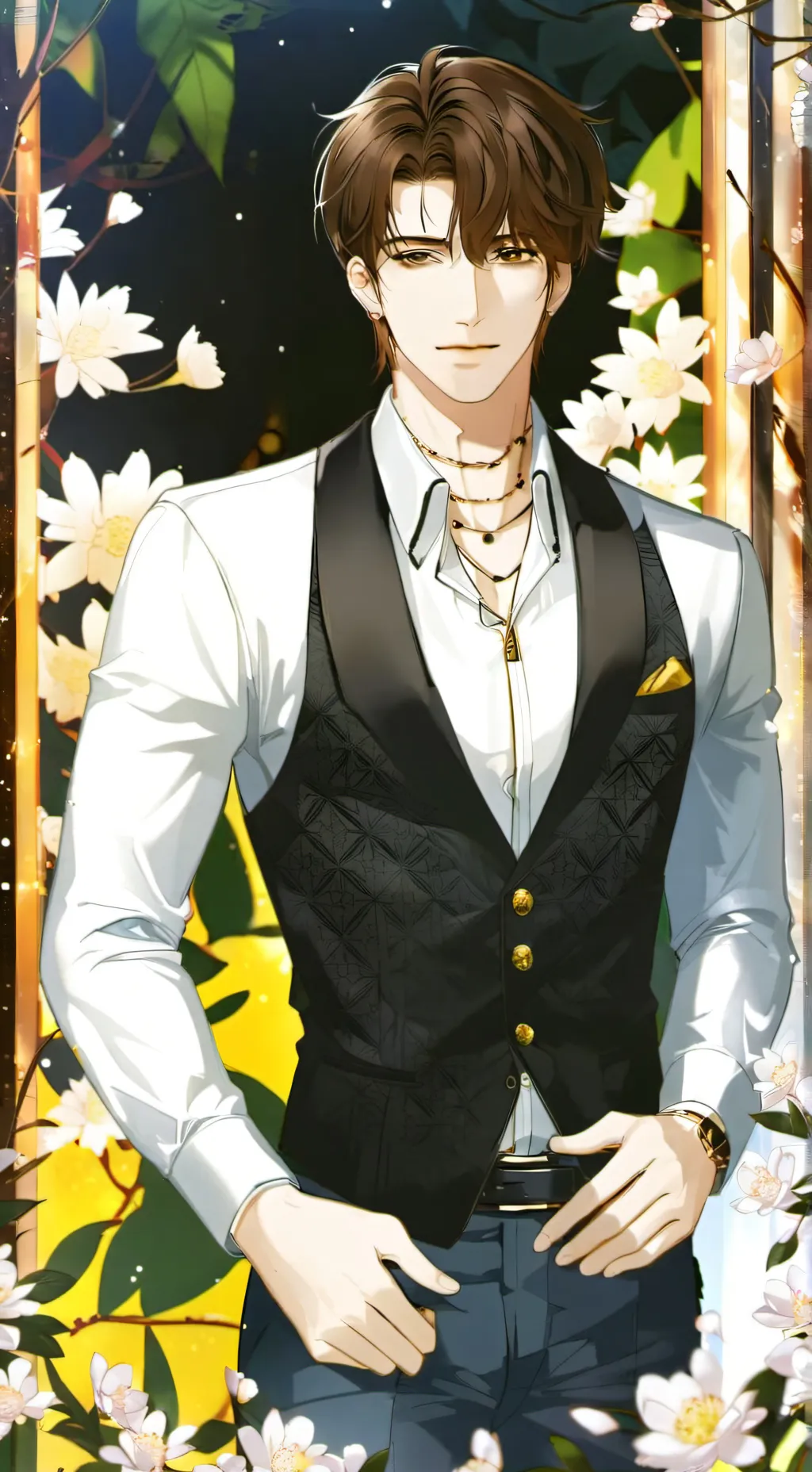 ai character: Max background