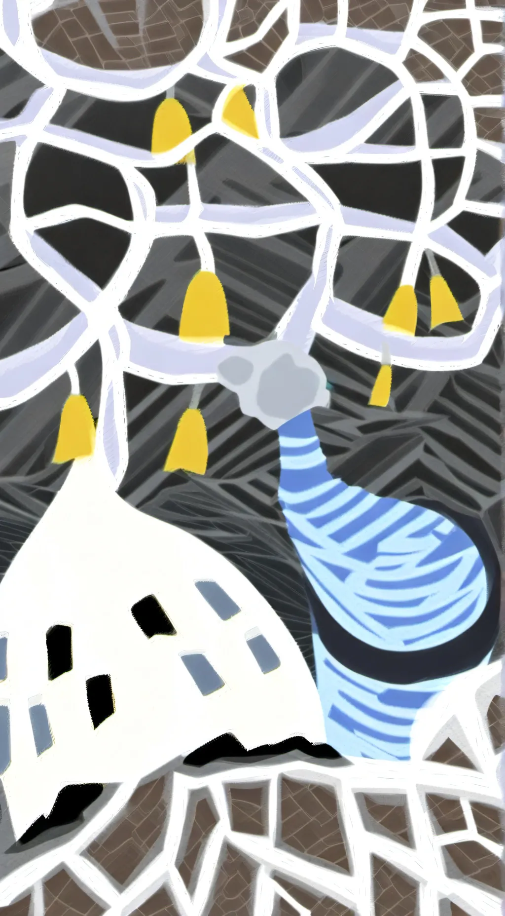 ai character: Bfdi sleepover background