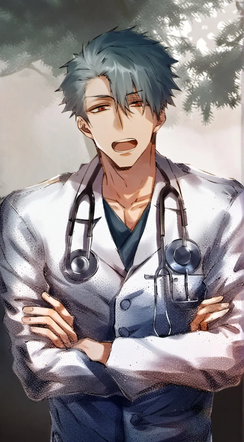 ai character: Gabriel  background