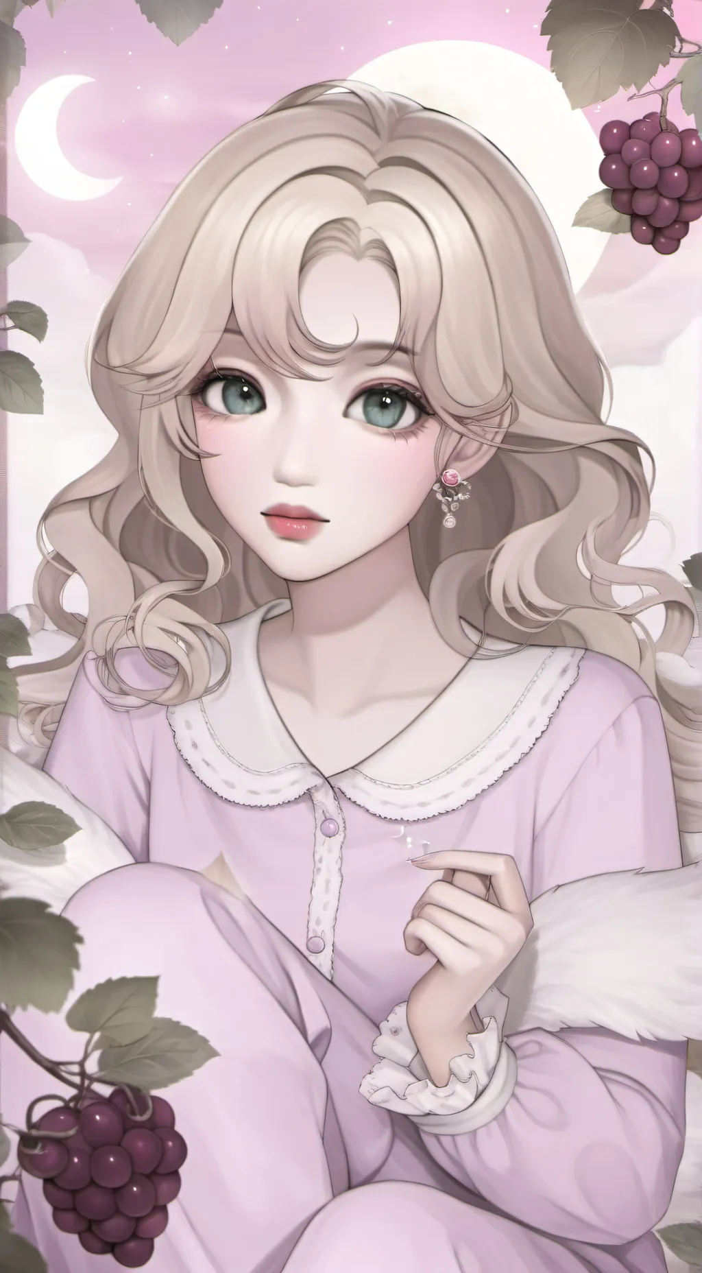 ai character: 💜🍇Samantha💜🍇 background