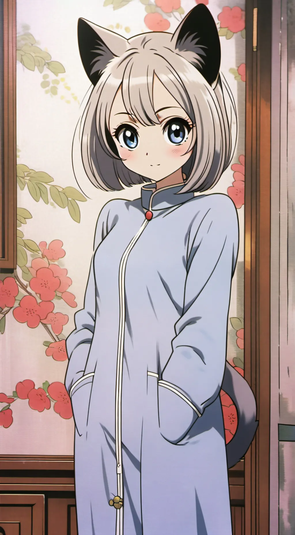 ai character: Luna background