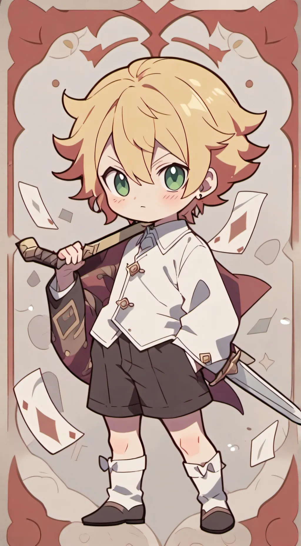 ai character: Melodies  background