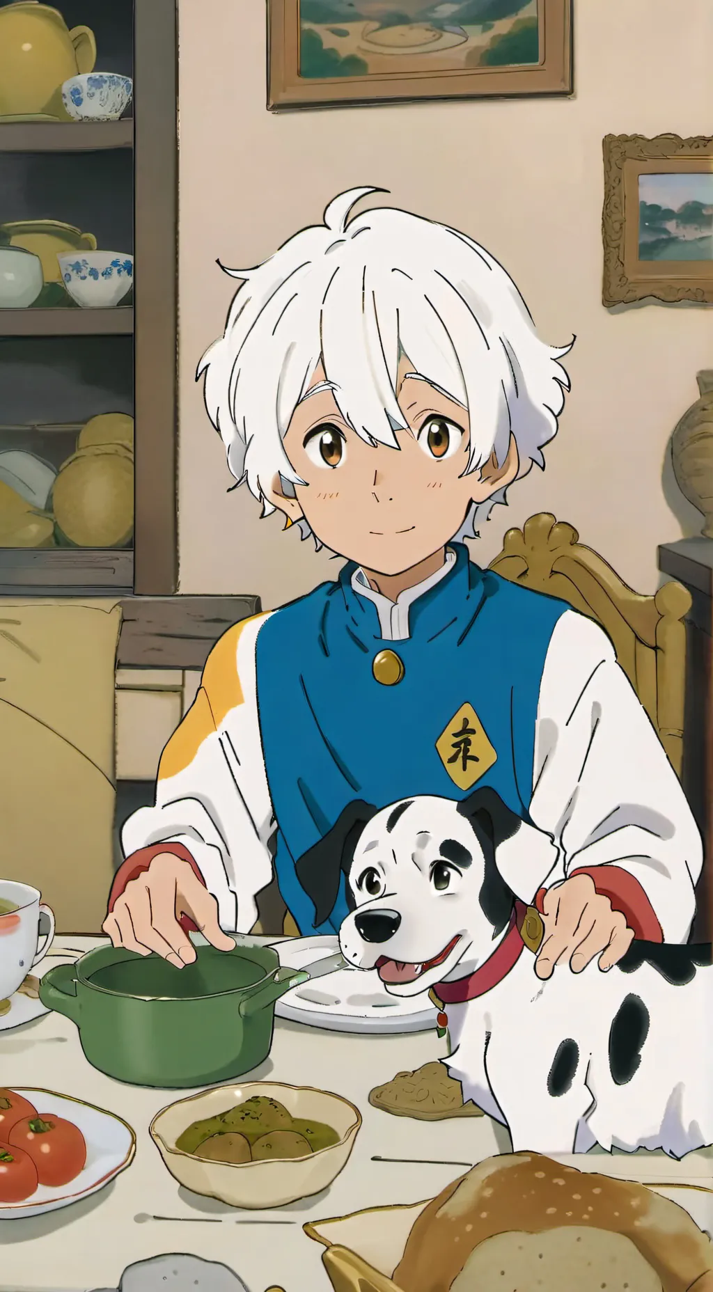 ai character: 0101 Dalmatian St. background