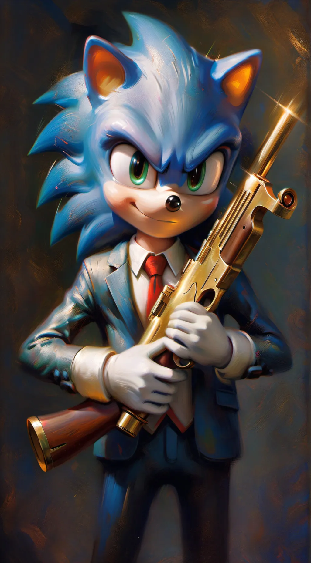 ai character: Sonic Infection AU background