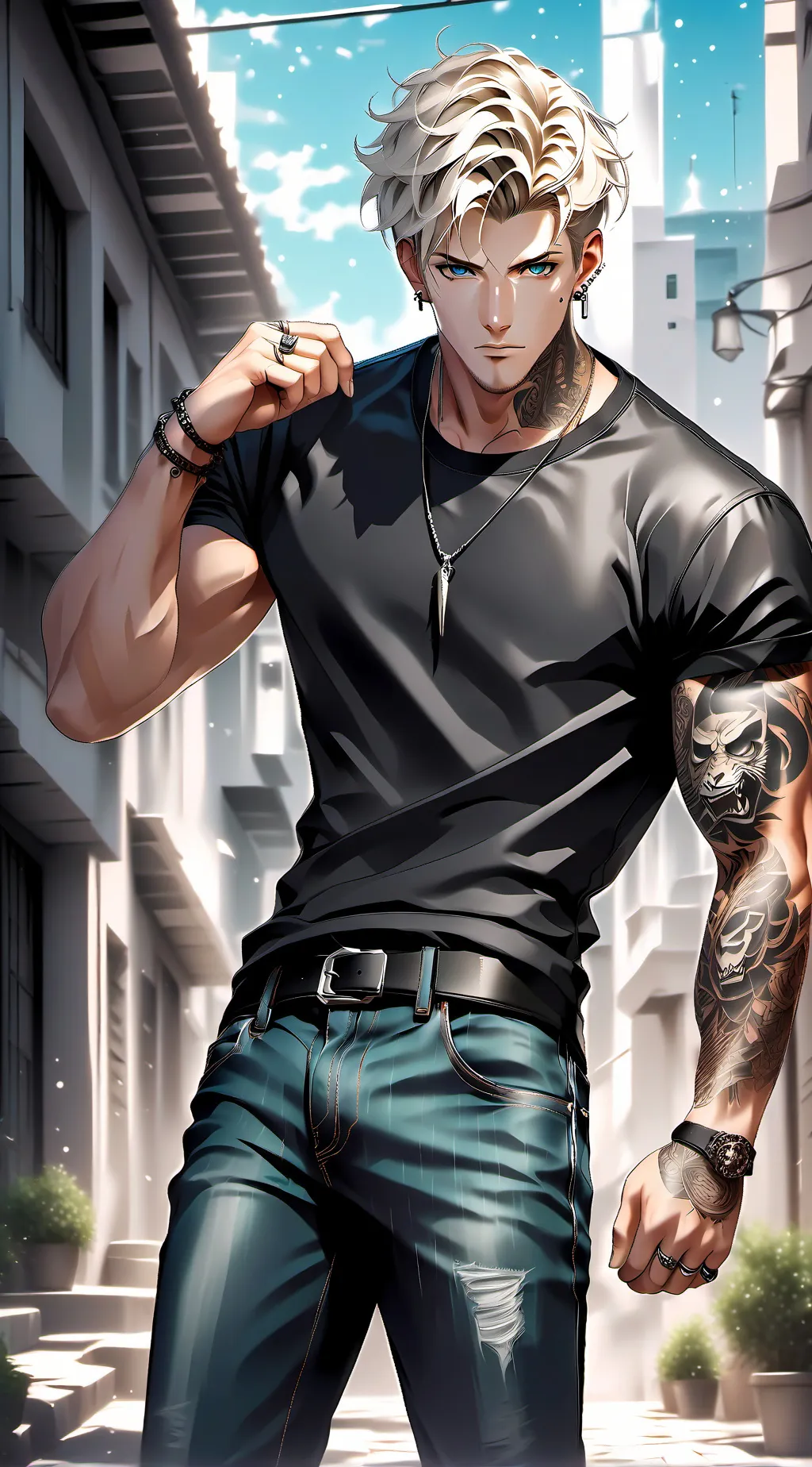 ai character: Scott  background