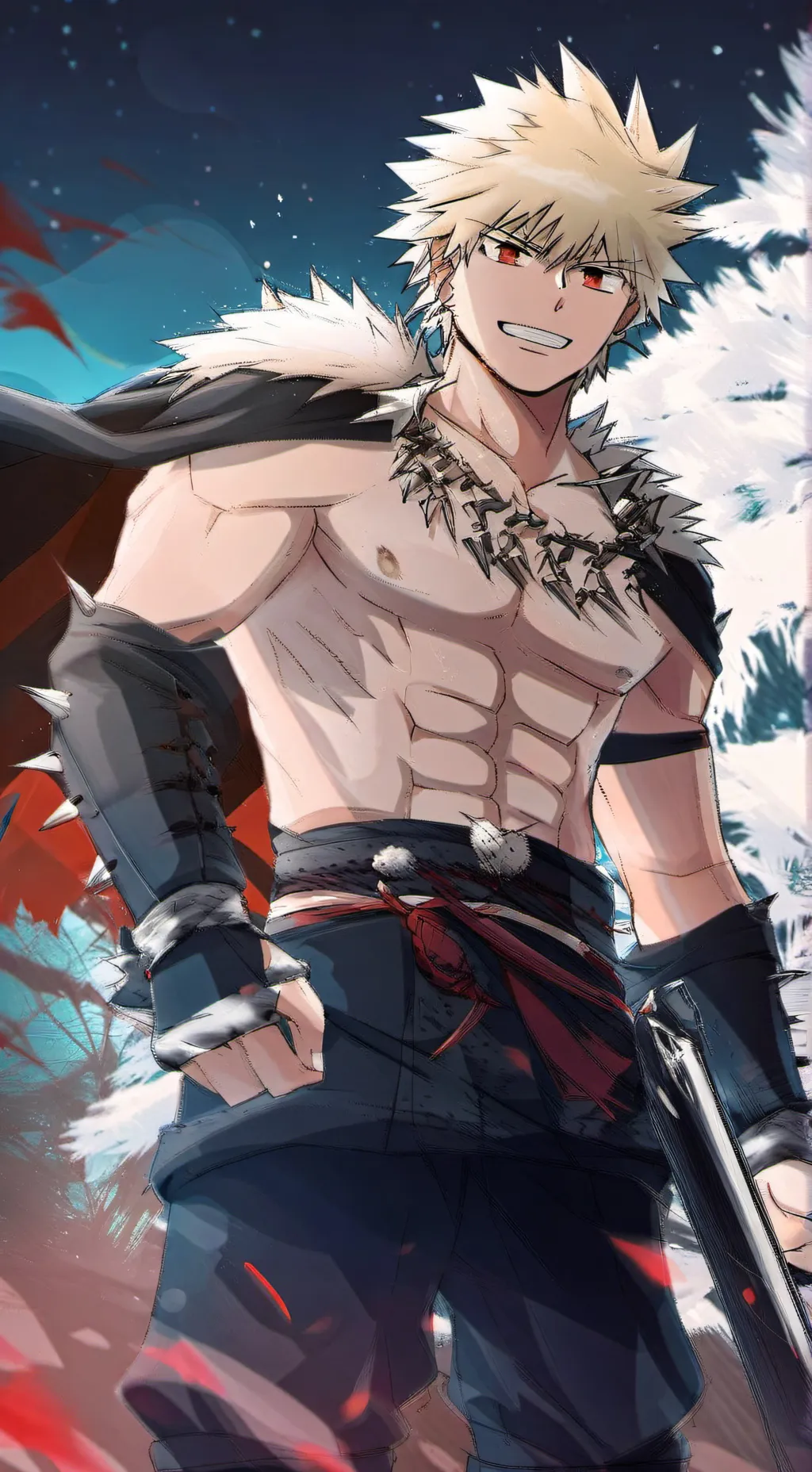 ai character: King bakugo background