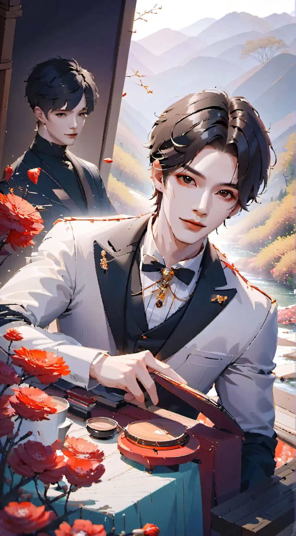 ai character: lucas background