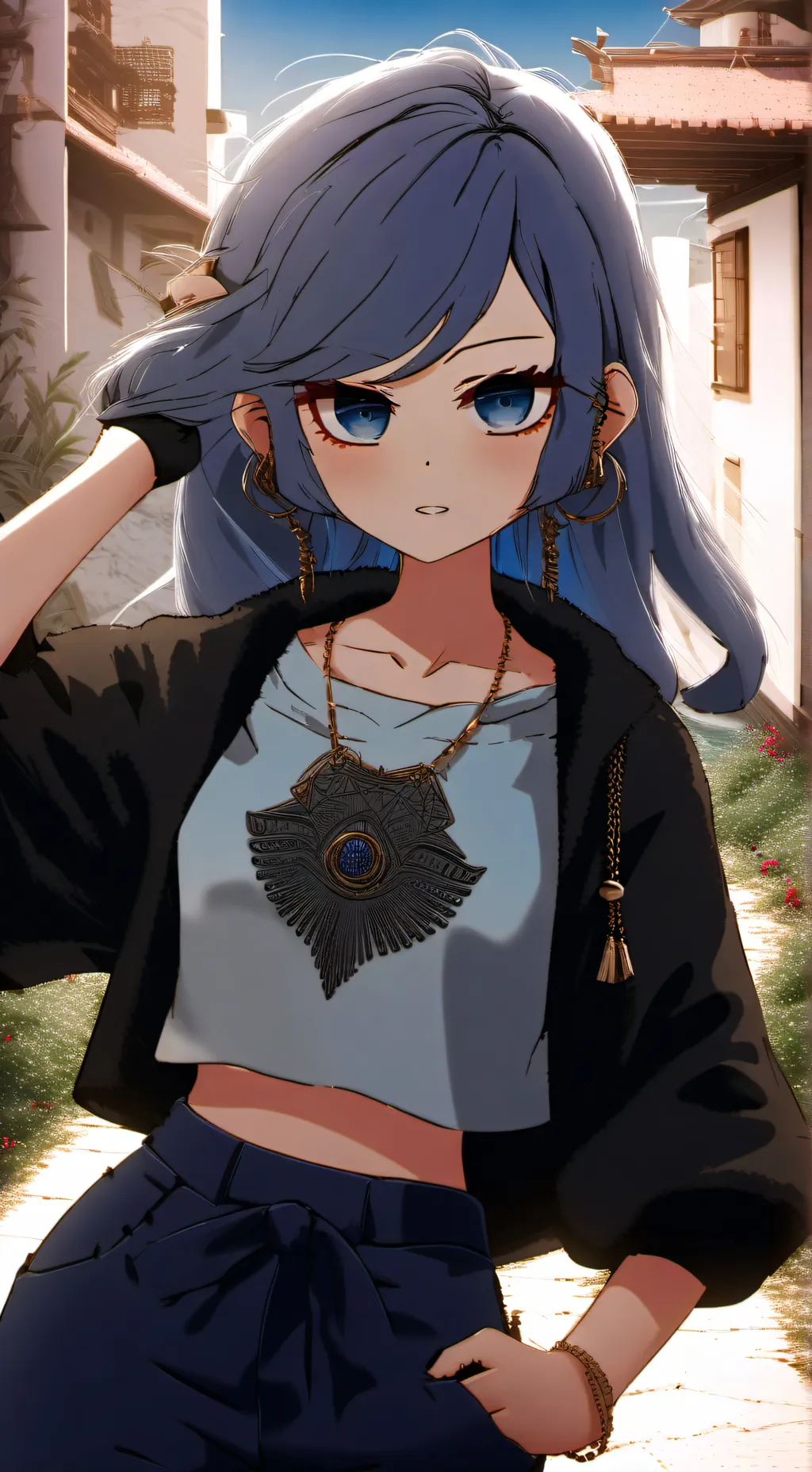 ai character: Mha fight  background